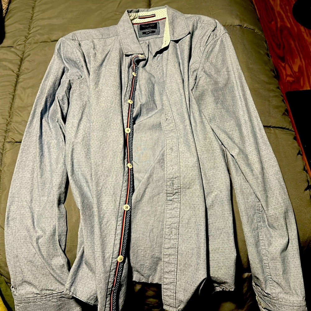 Blue/grayish button up - used